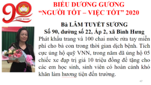 Bà LÂM TUYẾT SƯƠNG