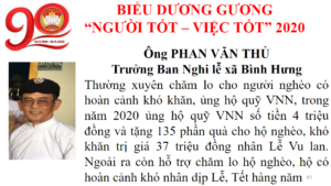 Ông PHAN VĂN THỦ