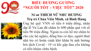 Ni sư THÍCH NỮ NHƯ HƯƠNG