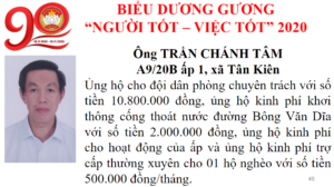 Ông TRẦN CHÁNH TÂM